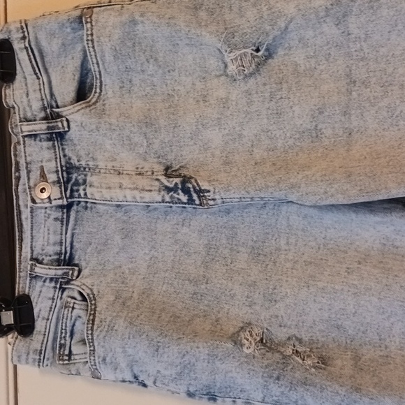 ART CLASS GIRLS DENIMS JEAN PAINT RIPPED STYLE LIGHT BLUE SZ. 14 - Picture 2 of 7